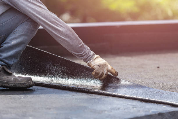 Professional Waterproofing technician working in Williston, SC